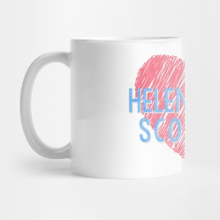 Helensburgh Scotland Love Heart Scottish Town Mug